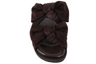 COPENHAGEN SHOES SUMMER DREAMS SUEDE DARK BROWN SLENTER
