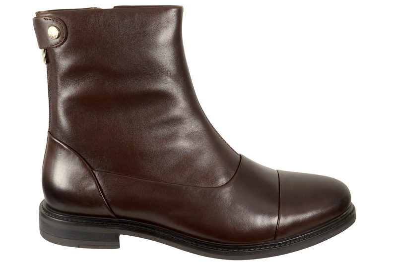 salg af COPENHAGEN SHOES ONLY ME L ANKELSTØVLE I MØRKEBRUNT GLAT SKIND