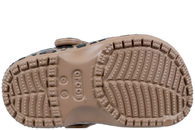 CROCS CLOGS I GUMMI MED LEOPARDPRINT