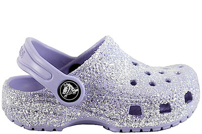 salg af CROCS GLITTER CLOG K MOON JELLY