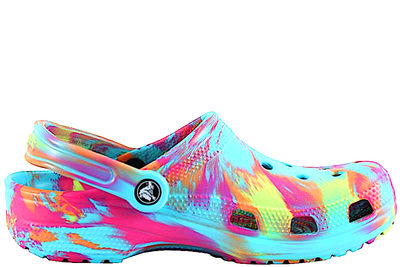 salg af CROCS CLASSIC MARBLED CLOG MULTI