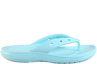 salg af CROCS CLASSIC FLIP SLIPPERS I TURKIS EVA