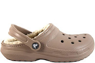 salg af CROCS CLASSIC LINED CLOG MUSHROOM/BONE