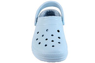 CROCS CLASSIC LINED CLOG LYSEBLÅ MED FOER