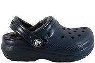 salg af CROCS CLASSIC LINED CLOG K MØRKEBLÅ