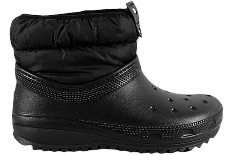 salg af CROCS CLASSIC NEO PUFF SHORTY BOOT BLACK