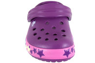 CROCS CROCBAND LIGHTS CLOG I LILLA GUMMI MED LYS