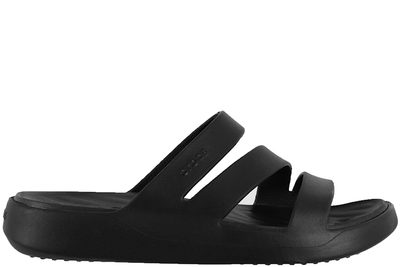 salg af CROCS GETAWAY STRAPPY BADESANDAL I SORT GUMMI