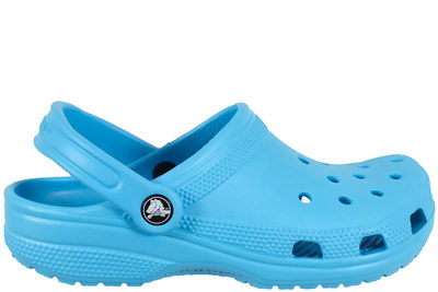 salg af CROCS CLASSIC VENETIAN BLUE CLOGS I BLÅ GUMMI