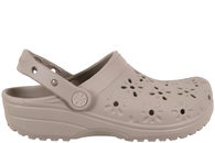 salg af CROCS FLORAL CUT OUT CLASSIC CLOGS I BEIGE GUMMI