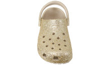 CROCS CLASSIC CHUNKY GLITTER CLOGS MED GULD GLIMMER