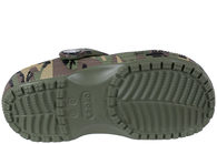 CROCS CLOGS I GRØNT GUMMI