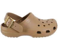 salg af CROCS CLASSIC METALLIC BUCKLE CLOG CHOCOLATE
