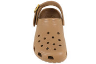 CROCS CLASSIC METALLIC BUCKLE CLOG CHOCOLATE
