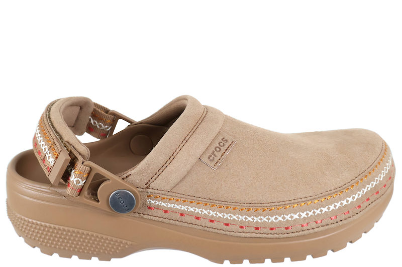 salg af CROCS CRAFTED VGN SUEDE STITCH CLOG BROWN