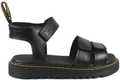 salg af DR. MARTENS KLAIRE J SORT GLAT SKIND SANDAL