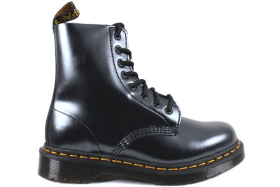 salg af DR. MARTENS 1460 PASCAL BOOT SILVER CHROMA