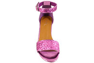 DUFFY SANDAL MED LILLA GLIMMER