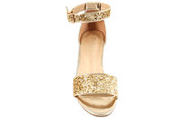 DUFFY SANDAL MED GULD GLIMMER