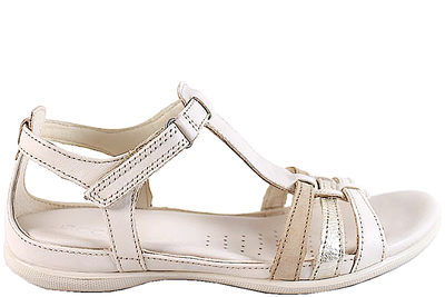 salg af ECCO FLASH SANDAL I BEIGE GLAT SKIND