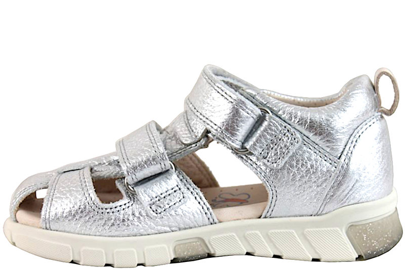 Køb ECCO MINI STRIDE SANDAL I METALLIC GLAT SKIND - Salg af Pige sandaler