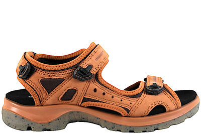 salg af ECCO OFFROAD SANDAL I ORANGEBRUNT OLIERET SKIND