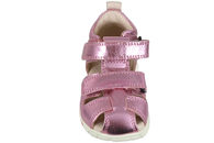 ECCO MINI STRIDE OLD ROSE METALLIC SANDAL