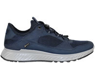 salg af ECCO EXOSTRIDE M GORE-TEX TRAVESKO I MØRKEBLÅ TEKSTIL
