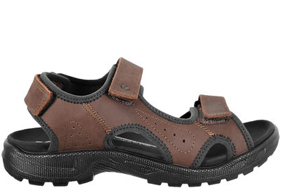 salg af ECCO HIKE M SANDAL I BRUNT OLIERET SKIND
