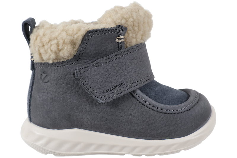 salg af ECCO SP1 LITE INFANT VINTERSTØVLE I GRÅBLÅ SKIND