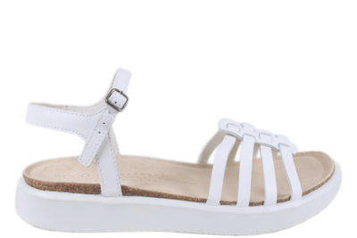 salg af ECCO CORKSPHERE SANDAL HVID