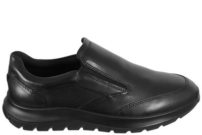 salg af ECCO CITY STRIDE HYTTESKO I SORT GLAT SKIND
