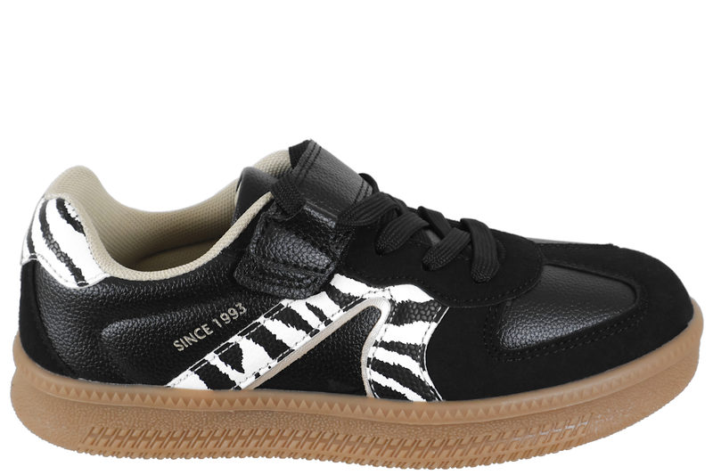salg af ENDURANCE CALERA KIDS SNEAKERS I SORT TEKSTIL OG PU