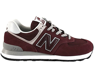 salg af NEW BALANCE MEDIUM MOYEN SNEAKERS I BORDEAUX RUSKIND