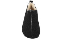 FACE MØRKEGRÅ HJEMMESKO I FILT