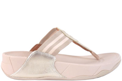 salg af FITFLOP WALKSTAR TOE-POST SANDALS BEIGE SLIPPERS