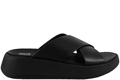 salg af FITFLOP FLATFORM CROSS SLIDES SLENTERS