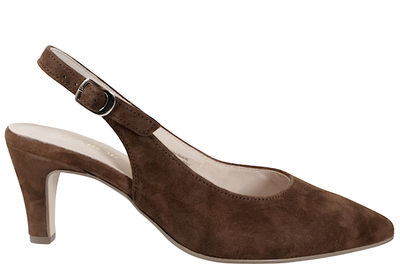 salg af GABOR SLINGBACK PUMPS I BRUNT RUSKIND
