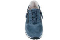 GABOR ROLLING SOFT SKO I BLÅ RUSKIND