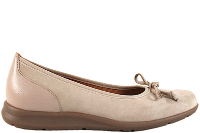 salg af GABOR BALLERINA I TAUPE NUBUCK