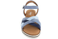 GABOR SANDAL I LYSEBLÅT NUBUCK