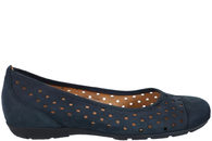 salg af GABOR NUBUCK BALLERINA I BLÅ