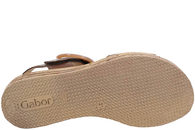 GABOR SANDAL FORET MED BRUNT SKIND