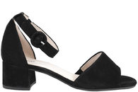 salg af GABOR SANDAL I SORT MICROVELOUR