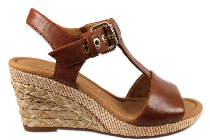 salg af GABOR COGNAC FARVET SANDAL.