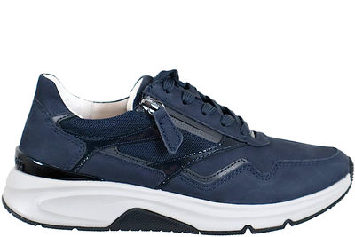 salg af GABOR ROLLINGSOFT SKO I MØRKEBLÅ NUBUCK