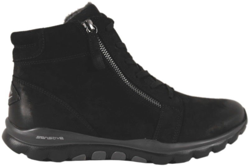 salg af GABOR STØVLE I SORT OLIERET NUBUCK