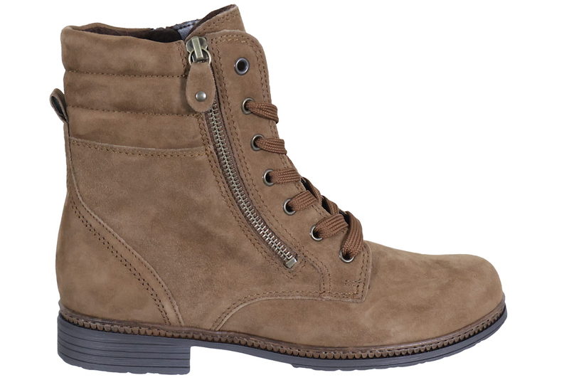 salg af GABOR KORT STØVLE I BRUNT NUBUCK