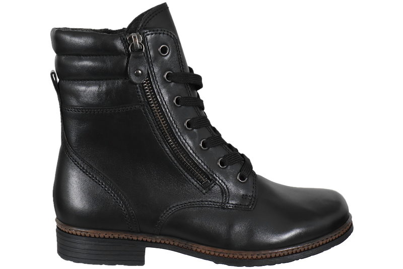 salg af GABOR ANKELSTØVLE I SORT GLAT SKIND