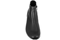 GABOR KORT STØVLE I SORT GLAT SKIND